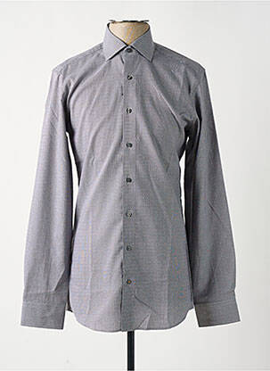 Chemise manches longues gris ETERNA homme