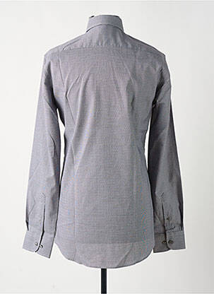 Chemise manches longues gris ETERNA homme