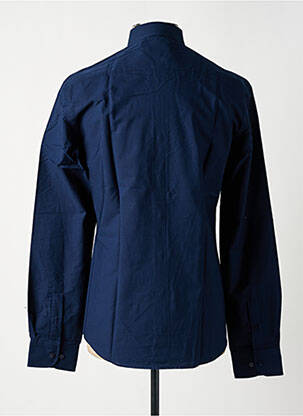 Chemise manches longues bleu ETERNA homme