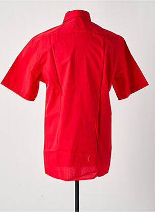 Chemise manches courtes rouge ETERNA homme