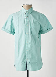 Chemise manches courtes vert JACK & JONES homme