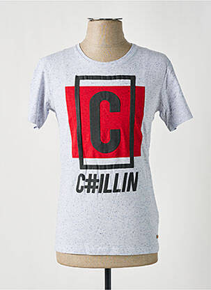 T-shirt gris EDC homme