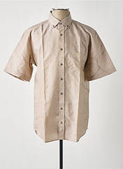 Chemise manches courtes beige ETERNA pour homme seconde vue