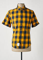 Chemise manches courtes orange EDC pour homme seconde vue