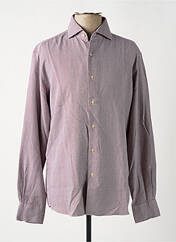 Chemise manches longues rouge ETERNA pour homme seconde vue