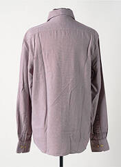 Chemise manches longues rouge ETERNA pour homme seconde vue