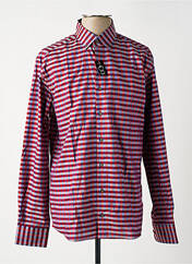 Chemise manches longues rouge ETERNA pour homme seconde vue