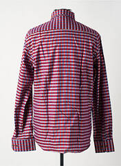 Chemise manches longues rouge ETERNA pour homme seconde vue