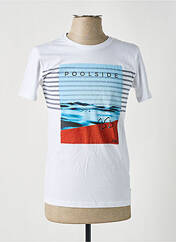 T-shirt blanc ESPRIT pour homme seconde vue