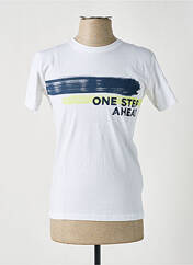 T-shirt blanc ESPRIT pour homme seconde vue