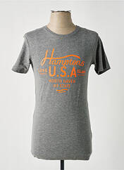 T-shirt gris ESPRIT pour homme seconde vue