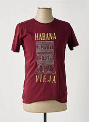 T-shirt rouge ESPRIT pour homme seconde vue