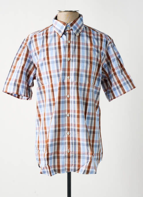 Chemise manches courtes bleu ETERNA pour homme