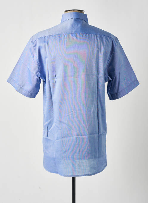 Chemise manches courtes bleu ETERNA pour homme