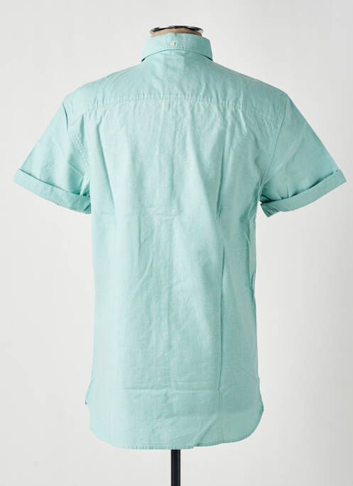 Chemise manches courtes vert JACK & JONES pour homme