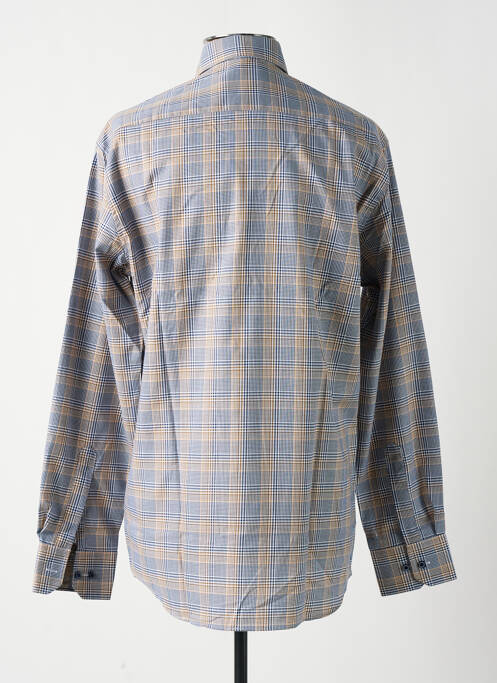 Chemise manches longues beige ETERNA pour homme