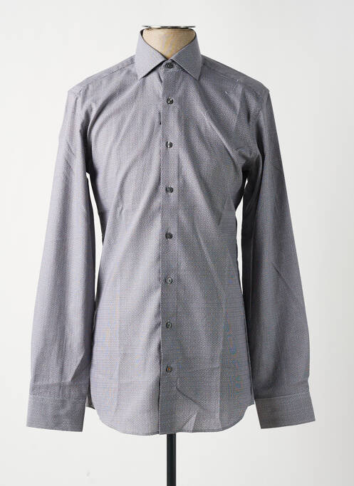 Chemise manches longues gris ETERNA pour homme