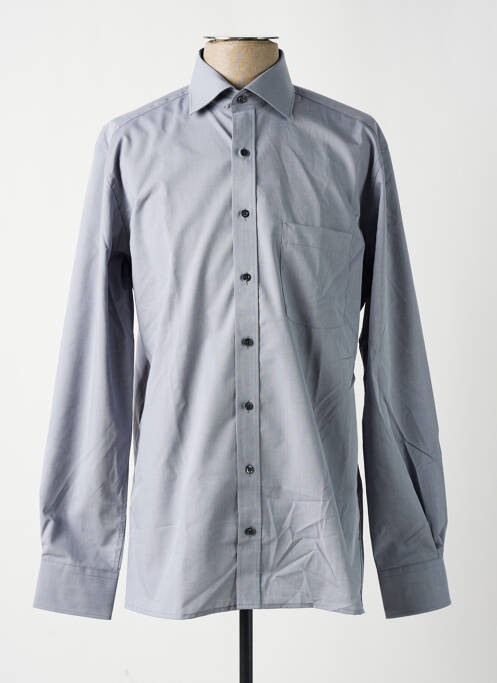Chemise manches longues gris ETERNA pour homme