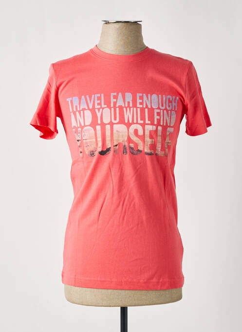 T-shirt orange ESPRIT pour homme