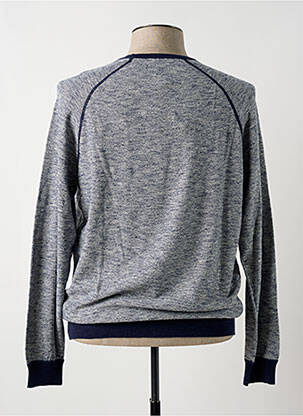 Pull tissage chiné manches longues bleu ESPRIT homme