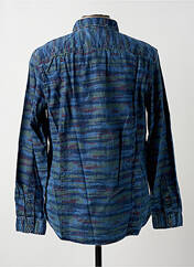 Chemise manches longues bleu EDC pour homme seconde vue
