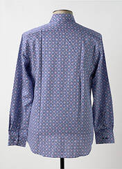 Chemise manches longues violet ETERNA pour homme seconde vue
