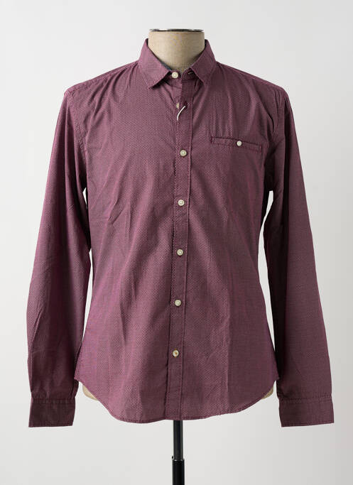 Chemise manches longues rouge ESPRIT pour homme