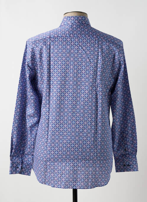 Chemise manches longues violet ETERNA pour homme