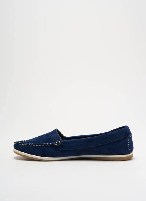 Mocassins bleu AXELL pour femme