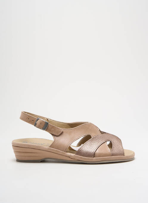 Sandales/Nu pieds beige BOISSY pour femme