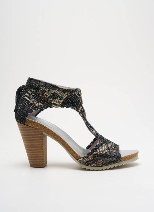 Sandales/Nu pieds noir REGARD pour femme