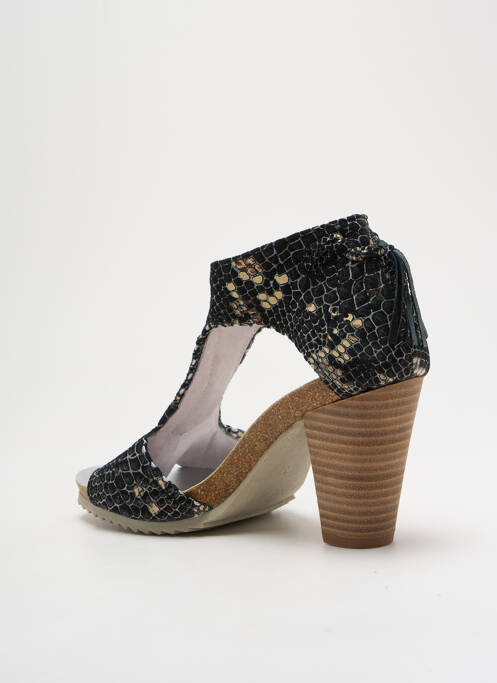 Sandales/Nu pieds noir REGARD pour femme