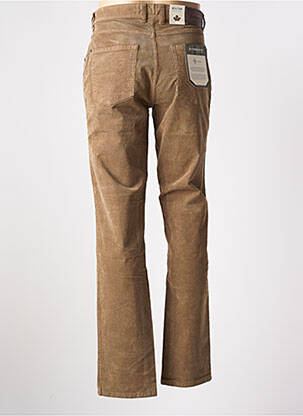 Pantalon droit coupe droite beige RED POINT homme