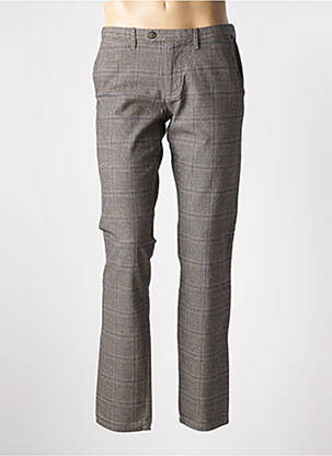 Pantalon chino poches gris RED POINT homme