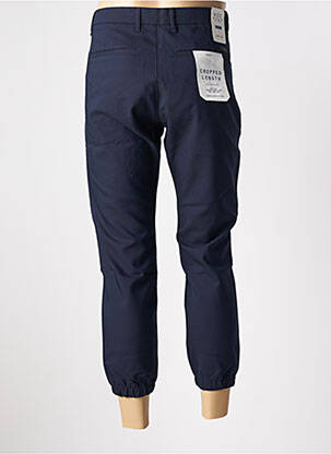 Pantalon 7/8 poches bleu EDC homme