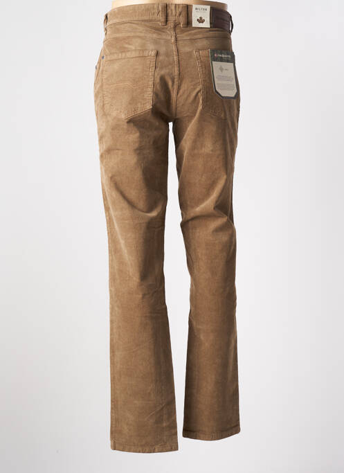 Pantalon droit poches beige RED POINT homme
