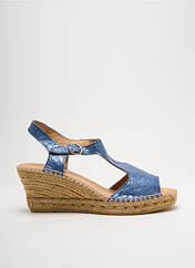 Espadrilles bleu JOSE TOLEDO pour femme seconde vue