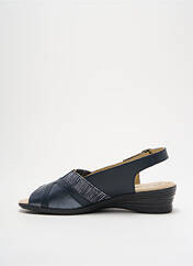 Sandales/Nu pieds bleu BOISSY pour femme seconde vue