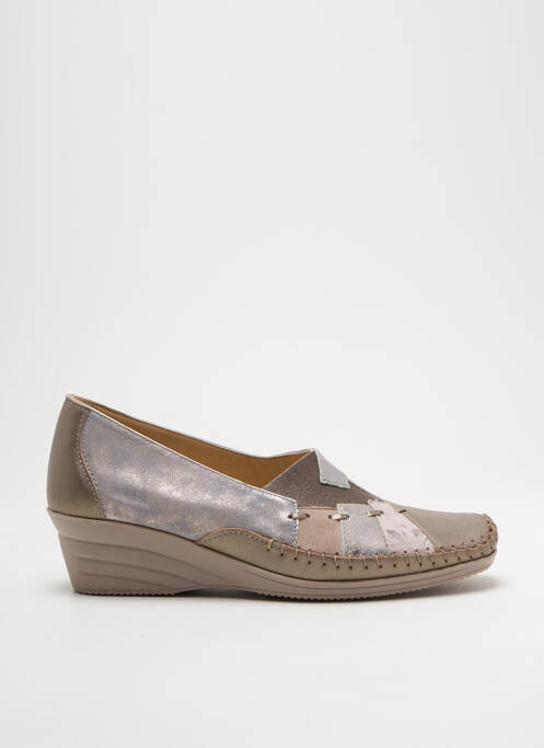 Mocassins or BOISSY pour femme