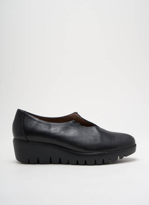 Mocassins noir WONDERS pour femme