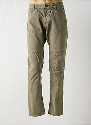 Pantalon slim stretch taille normale vert EDC homme