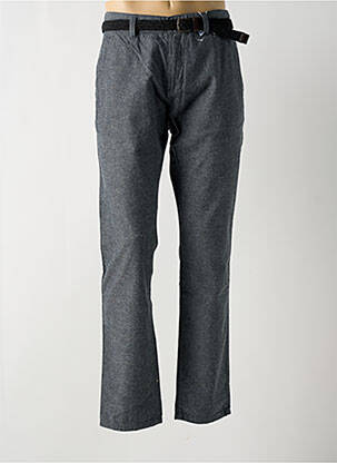 Pantalon chino tissage chiné taille normale gris EDC homme