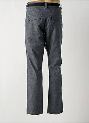 Pantalon chino tissage chiné taille normale gris EDC homme