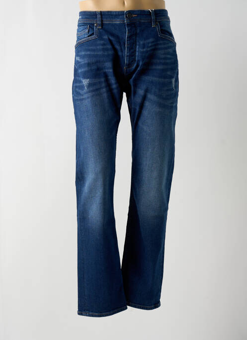 Jeans coupe droite bleu EDC pour homme
