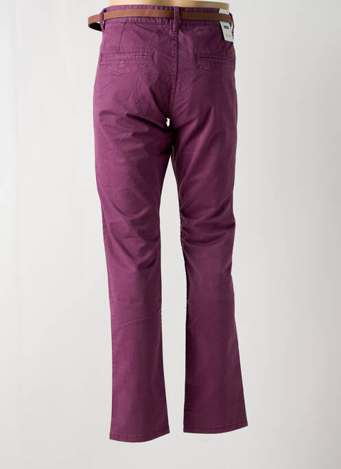 Pantalon chino violet EDC pour homme