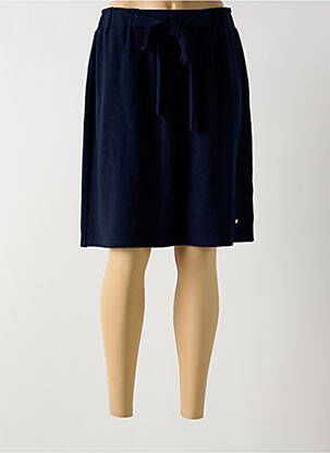 Jupe mi-longue taille normale bleu KATMAI femme