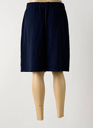 Jupe mi-longue taille normale bleu KATMAI femme