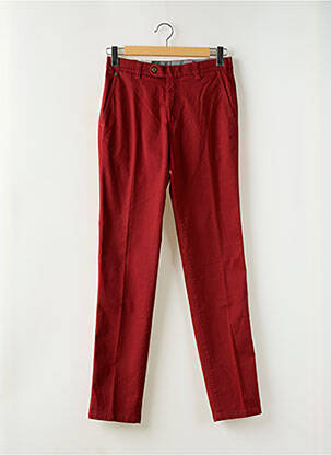 Pantalon chino stretch taille normale rouge M.E.N.S homme