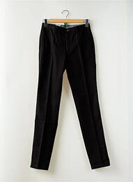 Pantalon chino tissage popeline taille normale noir M.E.N.S homme