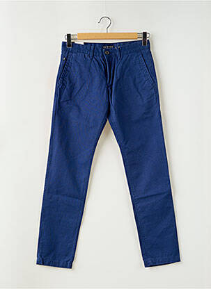 Pantalon chino stretch taille normale bleu ESPRIT homme